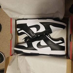 Brand new ds panda dunks black/white size 13 mens